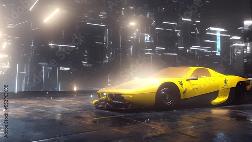 サイバーパンク　車