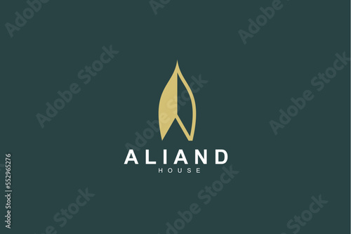 home logo property, real estate logo design 