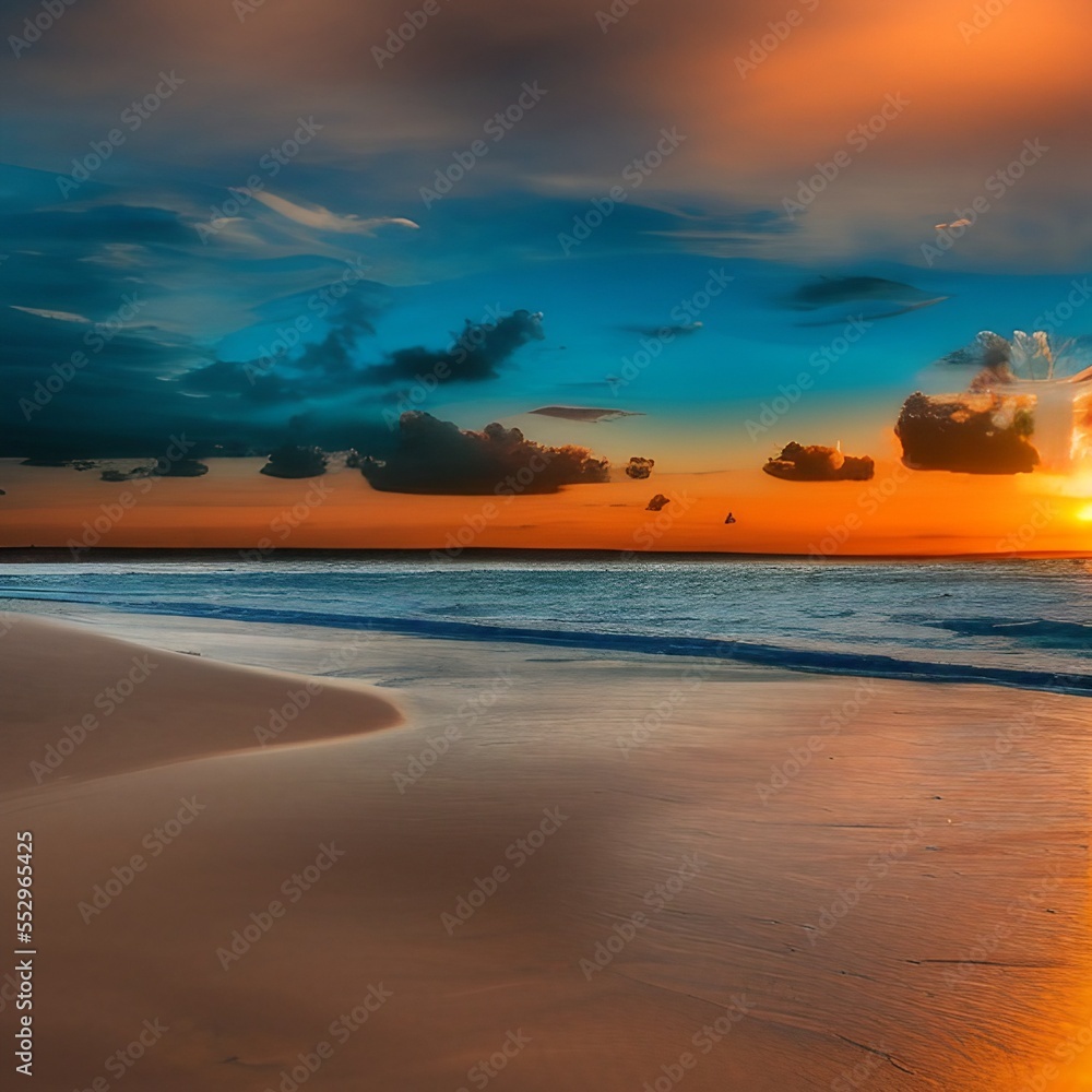Closeup sea sand beach. Panoramic beach landscape. Inspire tropical beach seascape horizon. Orange and golden sunset sky calmness tranquil relaxing sunlight summer mood. Vacation travel holiday banner Closeup sea sand beach. Panoramic beach landscape. Inspire tropical beach seascape horizon. Orange and golden sunset sky calmness tranquil relaxing sunlight summer mood. Vacation travel holiday banner