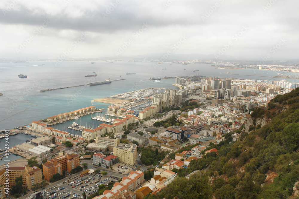 Panorama of Gibraltar