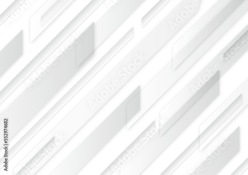 タイトル : 背景　グレー　白　ストライプ　斜め　シンプル　幾何学　直線　グラデーション　ボーダー　模様　Background gray white stripe diagonal simple geometric straight line gradation border pattern