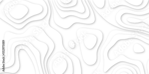 Abstract White paper cut background with lines.3d  realistic papercut decoration textured with wavy layers.modern wallpaper terxture and 3d realistic design use for banner flyers, posters.
