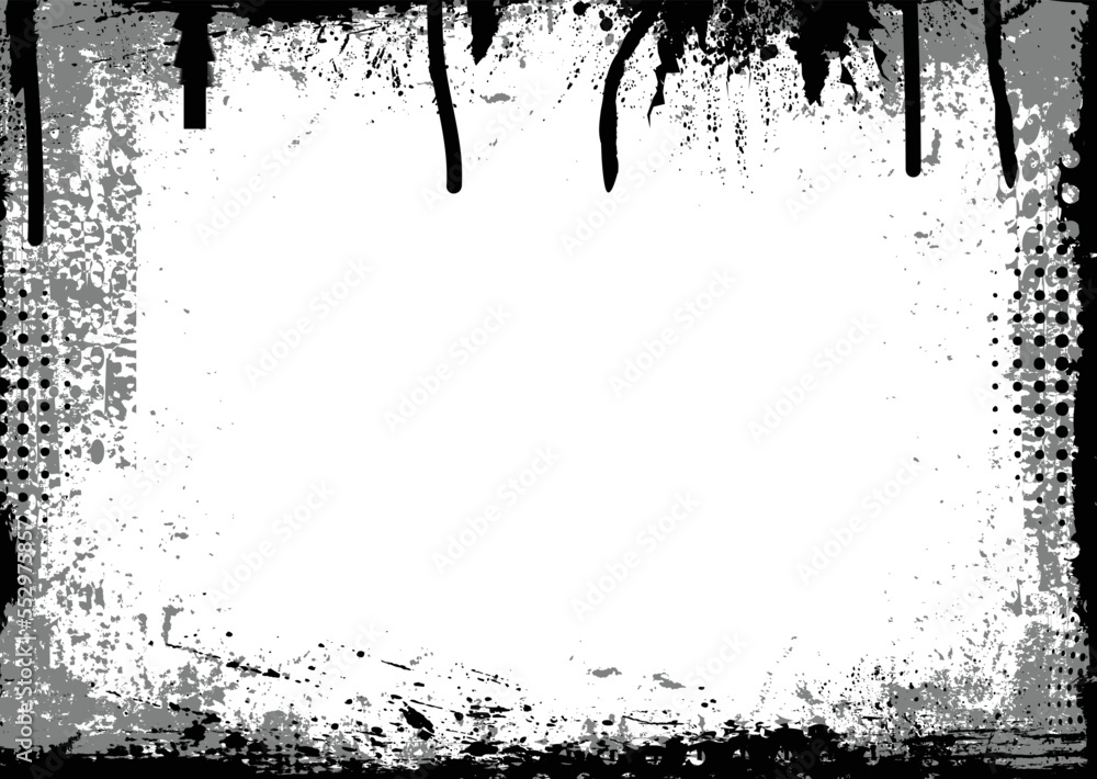 Vector background. rectangle for image. distress texture . Grunge Black texture .
Vector background. rectangle for image. distress texture . Grunge Black texture .