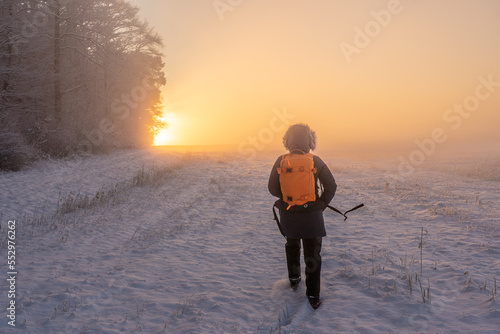 Winter auf dem Rußberg bei Tuttlingen