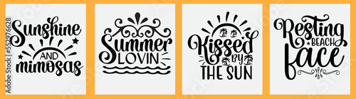 Summer svg t shirt design