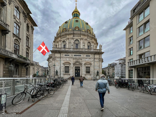 Frederik's Church or Marble Church, is a church in Frederik's parish in Copenhagen with address Frederiksgade. The church is located as a focal point in the part of Copenhagen called Frederiksstaden photo