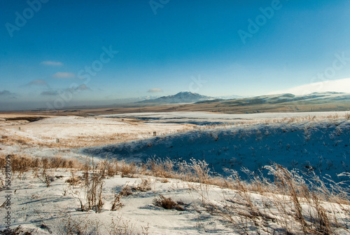 winter in the mountains