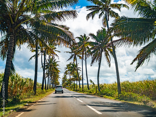 Driving in Mauritius photo
