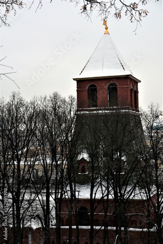 Obraz na płótnie Moscow Kremlin architecture. Color photo. w salonie
