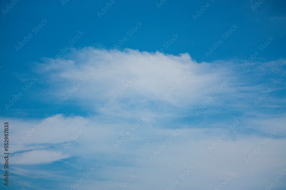 blue sky with clouds