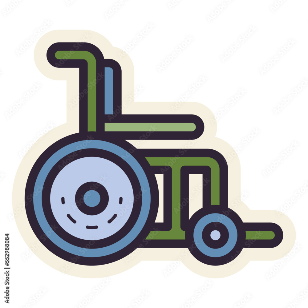 wheelchair sticker wheelchair sticker