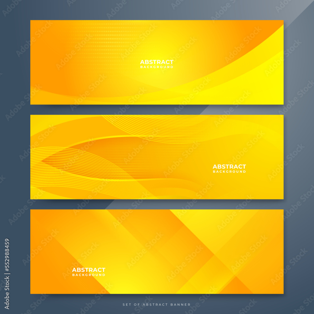 Abstract orange gradient background