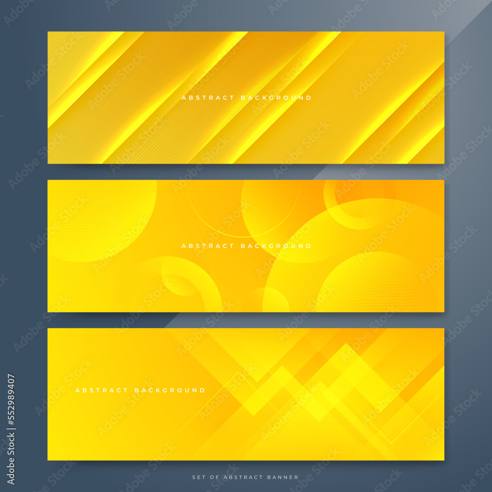 Abstract orange banner background. Vector illustration abstract graphic design banner pattern presentation background web template. Abstract orange banner background. Vector illustration abstract graphic design banner pattern presentation background web template.