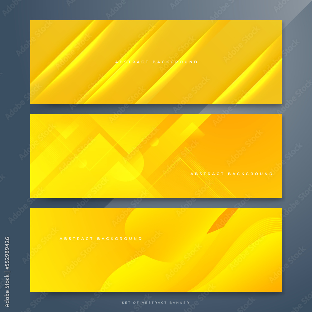 Abstract orange banner background. Vector illustration abstract graphic design banner pattern presentation background web template. Abstract orange banner background. Vector illustration abstract graphic design banner pattern presentation background web template.