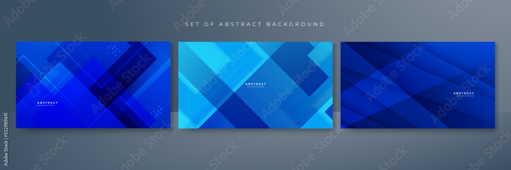 Obraz premium Abstract blue background