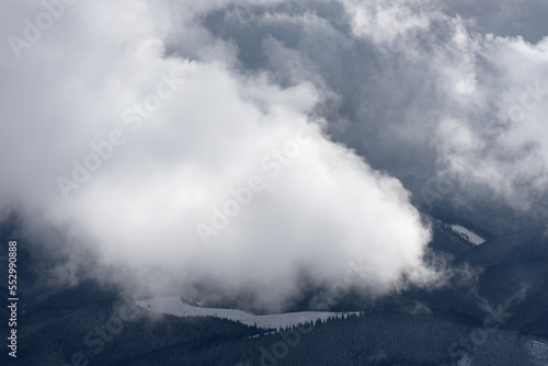 Clouds in the Mountains