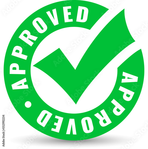 Approved tick icon