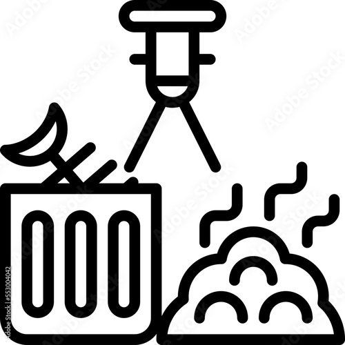 plasma arc line style icon