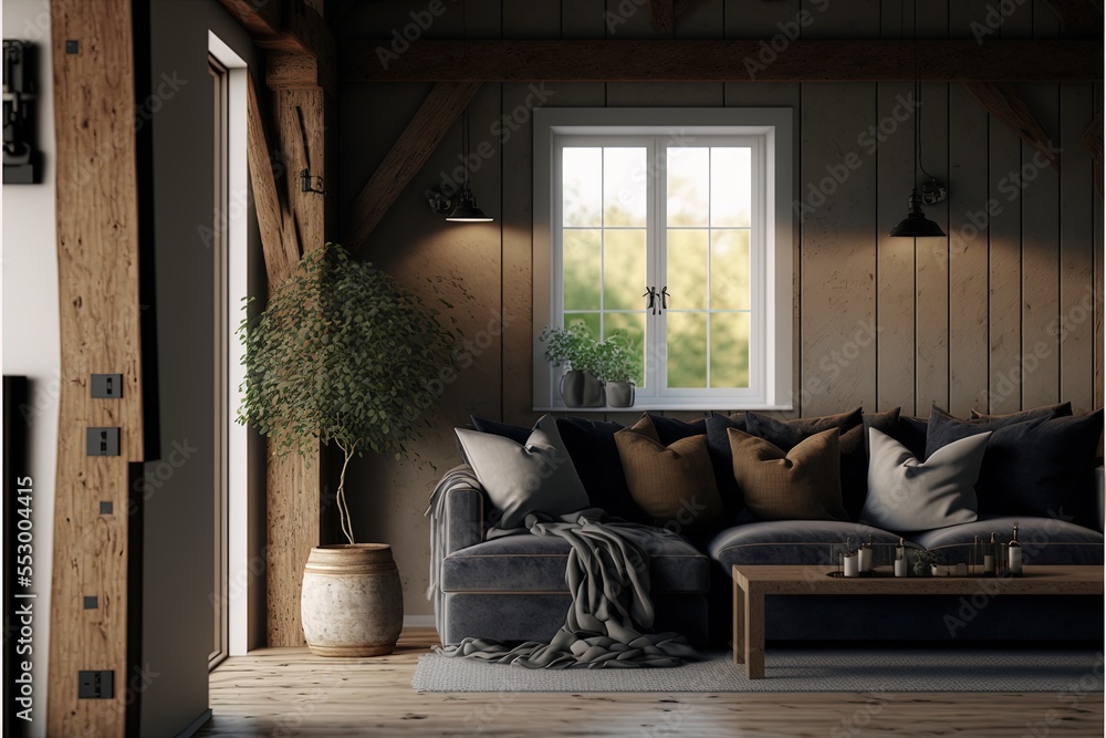 Digital illustration about house interior. Digital illustration about house interior.