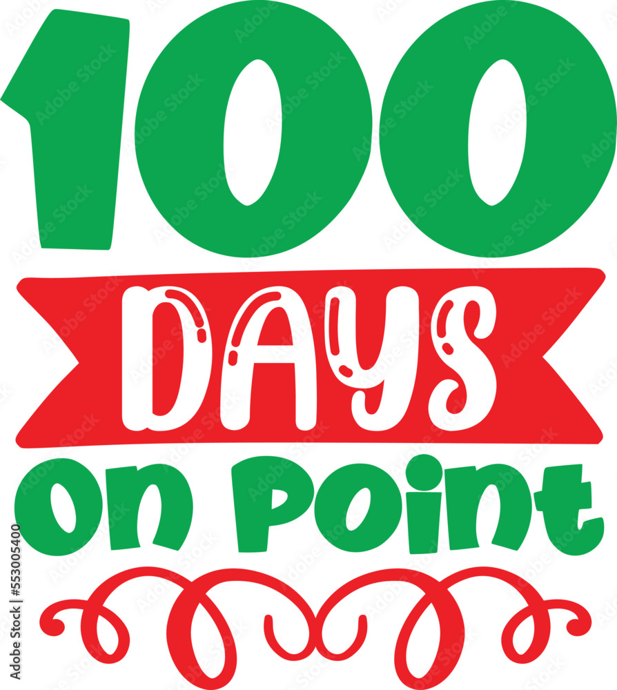 100 Days on Point SVG 100 Days on Point SVG