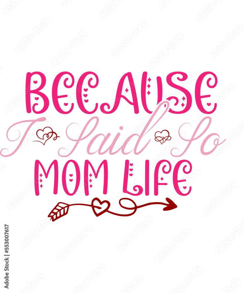 Fototapeta premium Heather Roberts Art Bundle, Mother's Day Designs, Cut Files Cricut, Silhouette,Mother's Day SVG Bundle, Mom Shirt svg, Mother's Day Gift, Mom Life, Blessed Mama, Hand Lettered Mom quotes, Cut Files fo