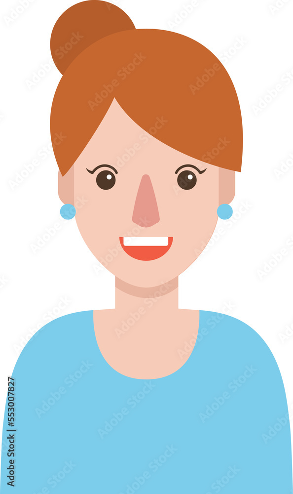 Pleple avatar, woman icon. Pleple avatar, woman icon.