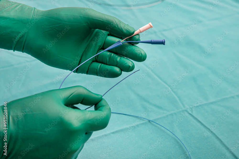 Coronary Imaging Catheter. Dual Lumen Catheter. Coronary angiography