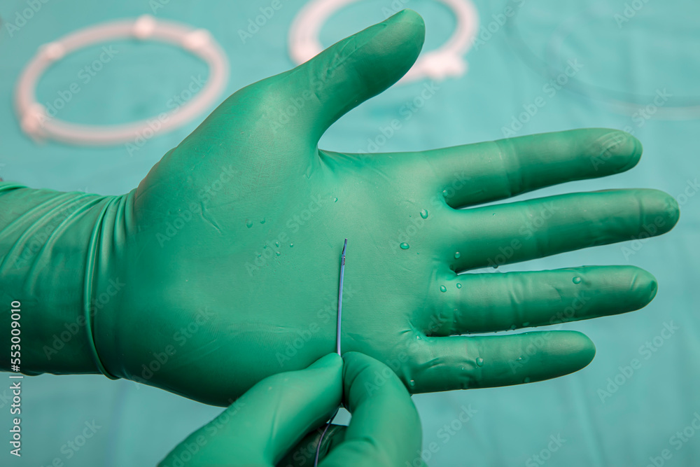 Coronary Imaging Catheter. Dual Lumen Catheter. Coronary angiography showing Micro Catheter