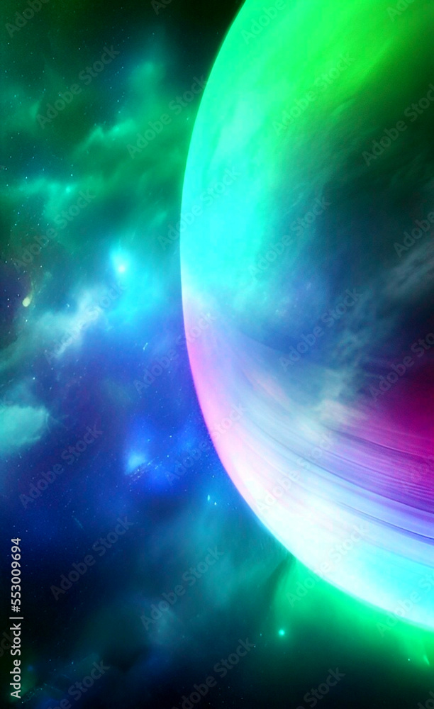 Fototapeta premium Abstract image. Illustration. Generated by Artificial Intelligence.