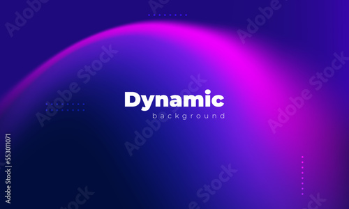 Abstract blurred background, purple and pink gradient color with dynamic effect. Vector illustration for presentation design, banner, poster, website.