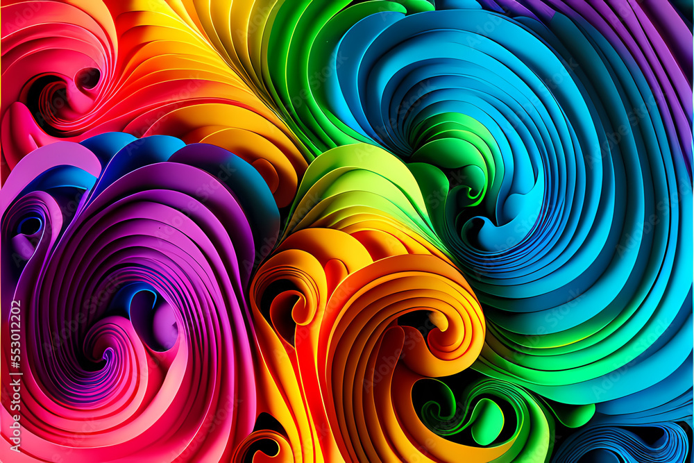 Seamless Abstract Colorful Design and Illustration Seamless Abstract Colorful Design and Illustration