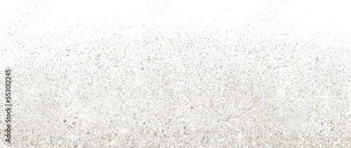 Silver glitter hand-drawn background