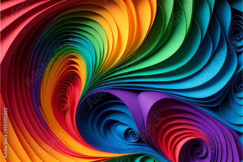 Seamless Abstract Colorful Design and Illustration