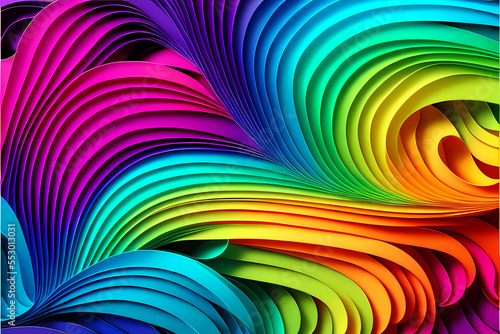 Seamless Abstract Colorful Design and Illustration