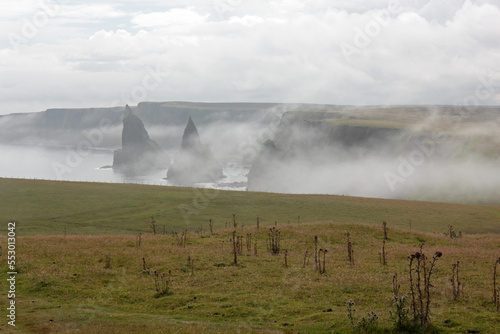 Duncansby Head is the most north-easterly part of the Scottish mainland photo