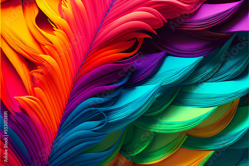 Wallpaper Mural Seamless Abstract Colourful Design and Illustration Torontodigital.ca