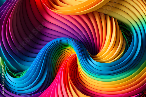 Seamless Abstract Colorful Design and Illustration