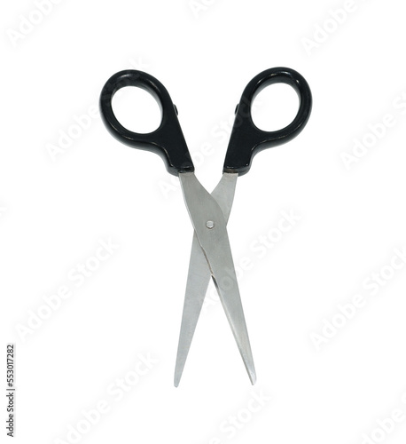 stationery scissors with plastic handles