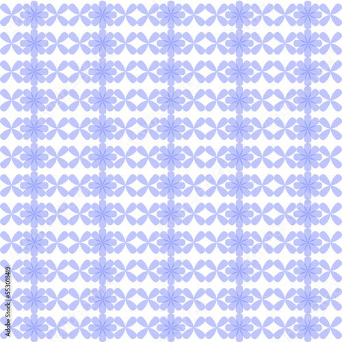 Fotografie Vector seamless floral monochrome pattern for home textile design, cambric, baiz