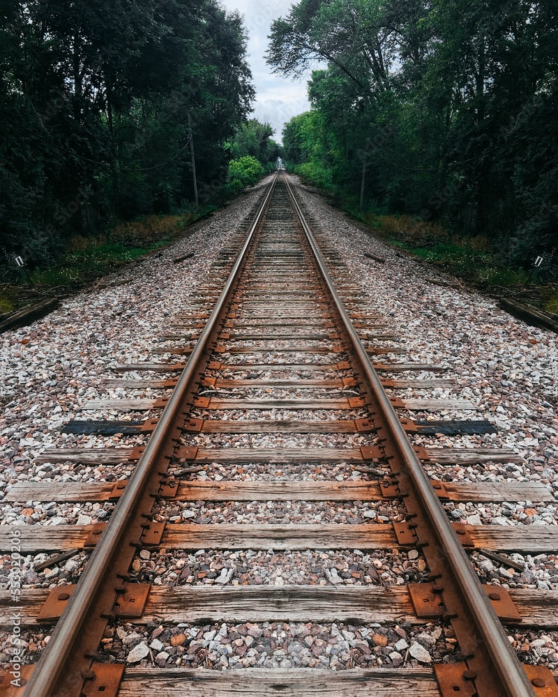 railway in the countryside