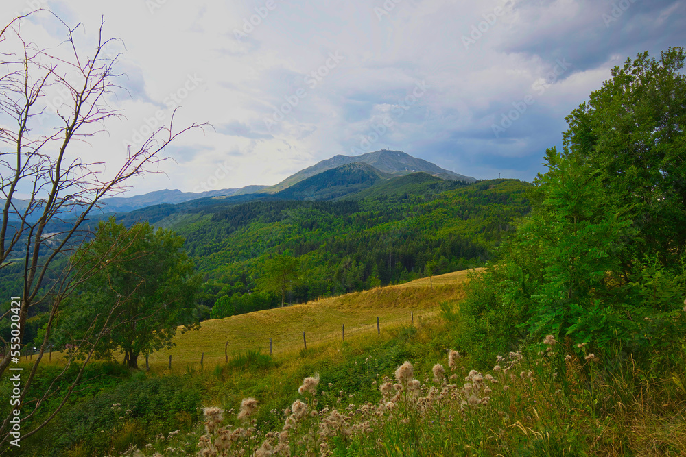 Monte Cimone in the Emilia-Romagna region of Italy.