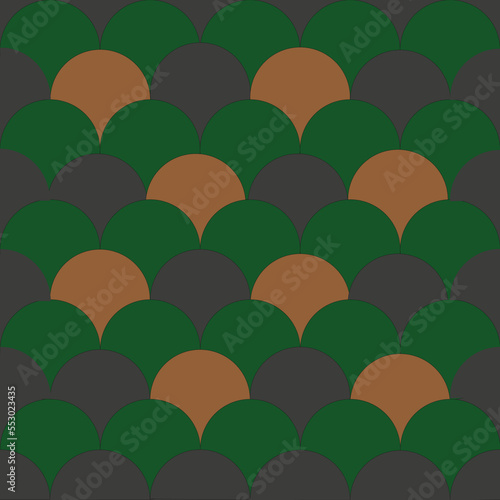 esempio di tovaglietta shopper copertina tappezzeria design paracadute verde grigio marrone photo