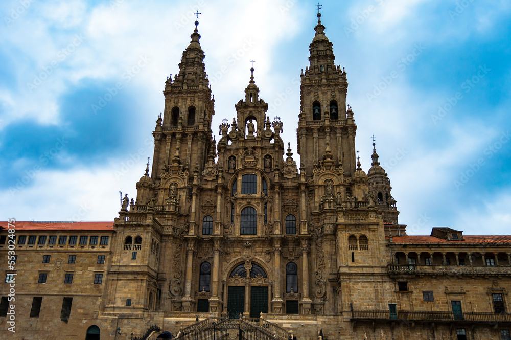 La catedral de Santiago Compostela 
