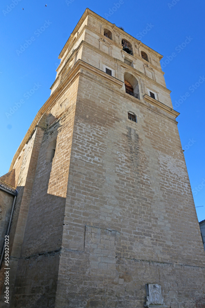 Church in Alhama de Granada in Andalucia, Spain
