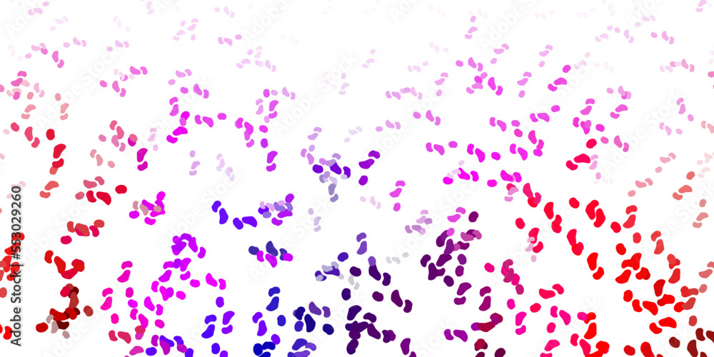 Light pink, red vector template with abstract forms. Light pink, red vector template with abstract forms.