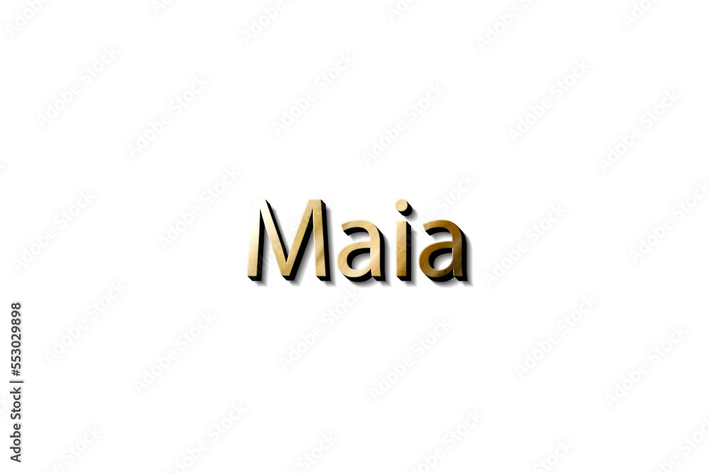 MAIA NAME 3D MAIA NAME 3D
