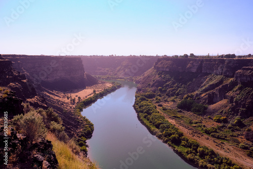 The I. B. Perrine Bridge and Snake River