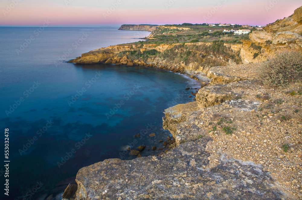 Cama de Vaca cliffs, Faro District, Portugal