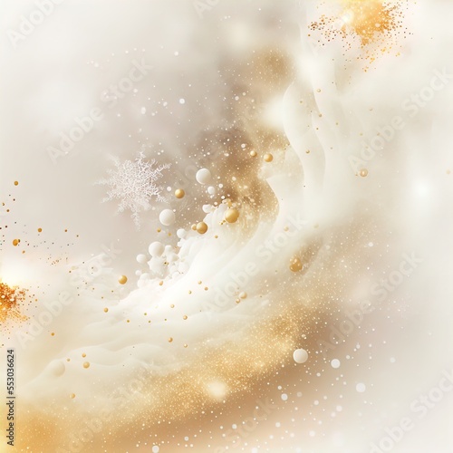 White and gold background. Great for banners  ads  cards and more. 