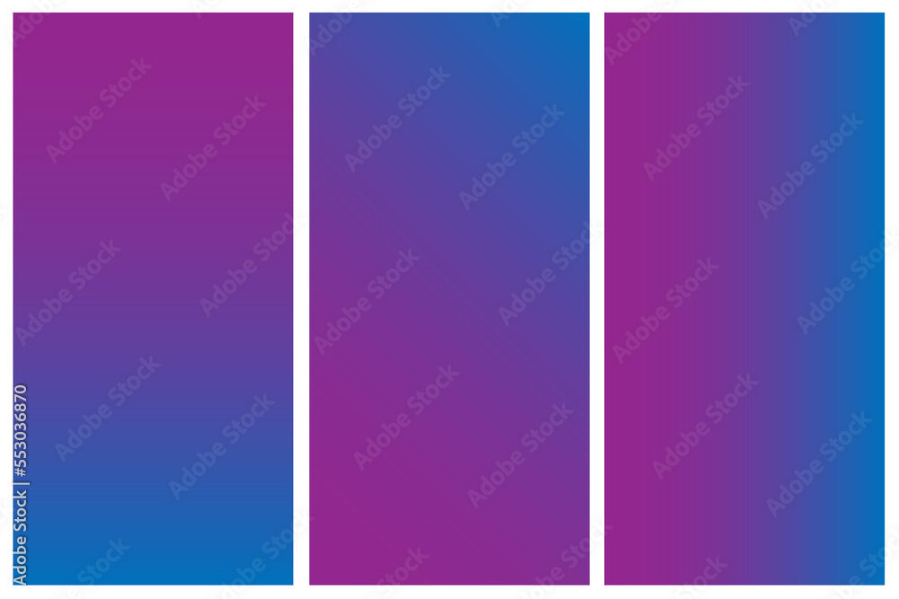 Obraz premium Minimal geometric background. Purple elements with liquid gradient. Composition of natural figures Abstract jpeg design background